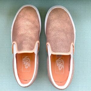 EUC Women’s Size 5.5 Vans Slide Ons